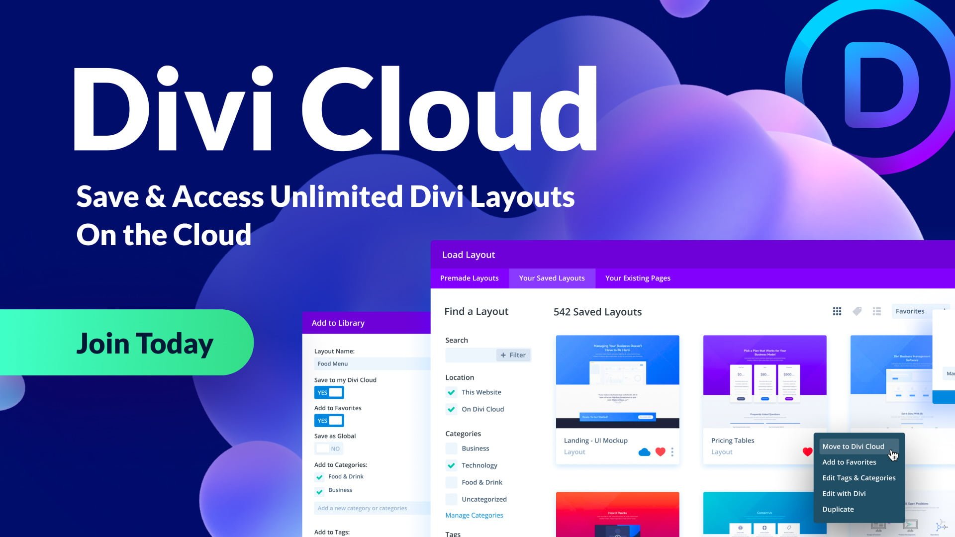 Divi Cloud Divi Cloud