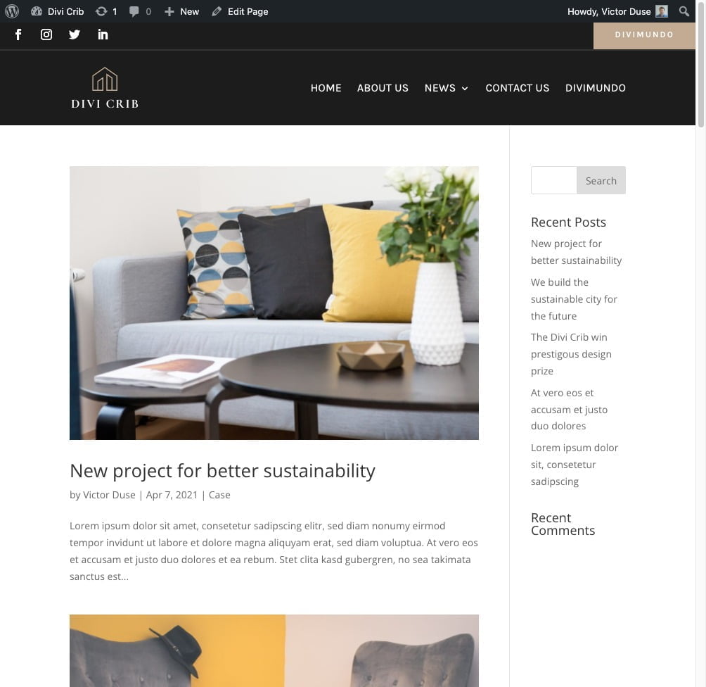 Jag kan inte redigera min bloggsida i WordPress