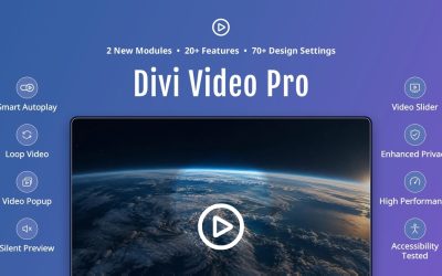 Divi Video Pro: Ett nytt plugin för proffsigt inbäddad video i Divi 5
